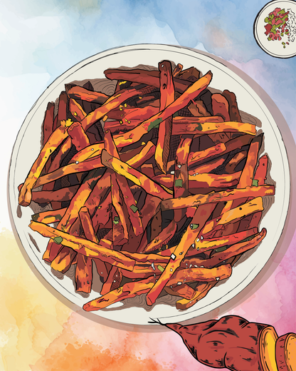 Baked Sweet Potato Fries