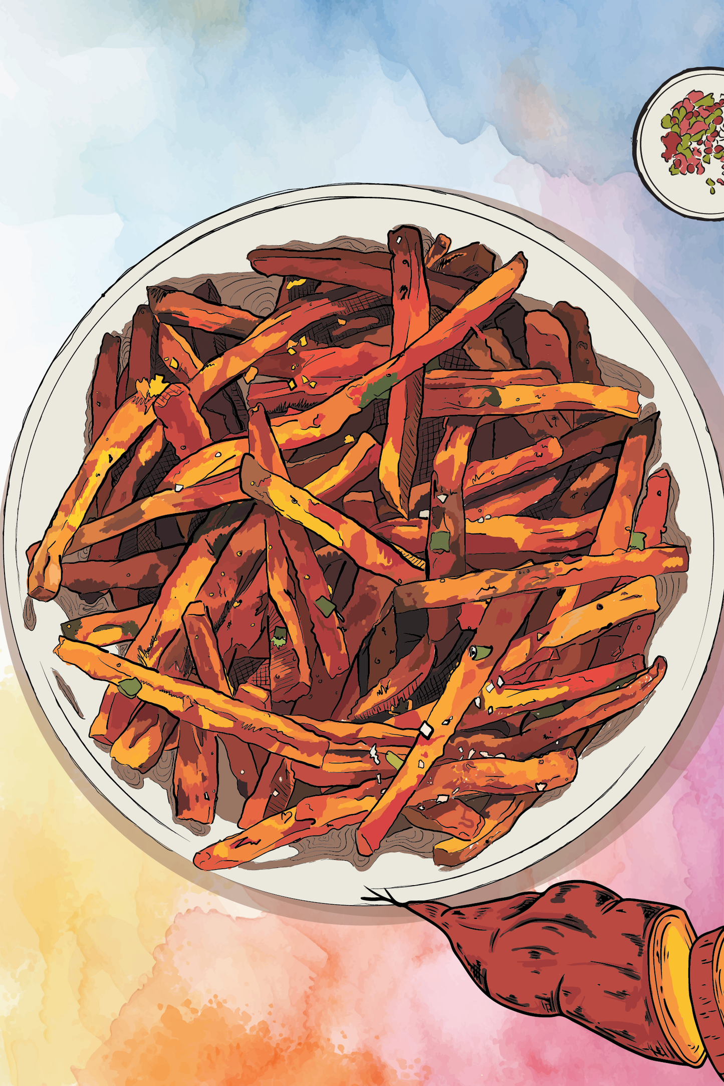 Baked Sweet Potato Fries